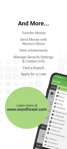 Скриншот 8 — Woodforest Mobile Banking