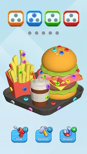 Скриншот 2 — Screw Land 3D