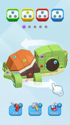 Скриншот 3 — Screw Land 3D
