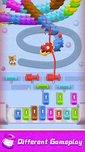 Скриншот 5 — Wool Rescue: Save My Cat