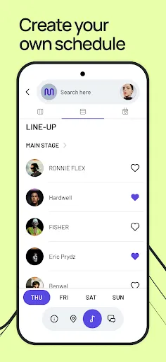 Скриншот 5 — Woov - Your Festival Companion