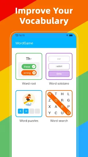 Скриншот 1 — Word Puzzle Games Collection