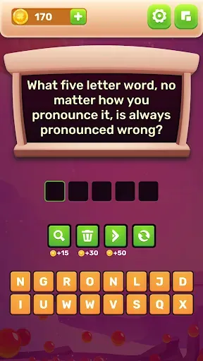 Скриншот 5 — Word Riddles - Brain Sharpener