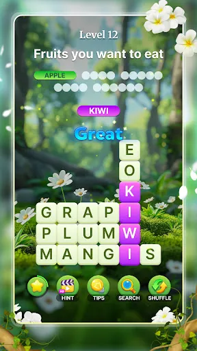 Скриншот 2 — Word Search Zen-Word Find
