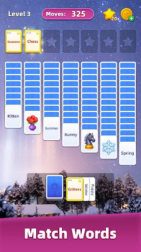 Скриншот 1 — Word MindSort: Solitaire