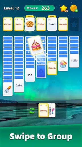 Скриншот 2 — Word MindSort: Solitaire