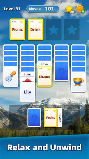 Скриншот 3 — Word MindSort: Solitaire