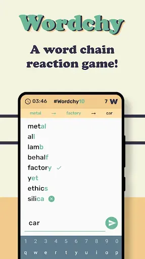 Скриншот 7 — Word Chain Reaction. Wordchy