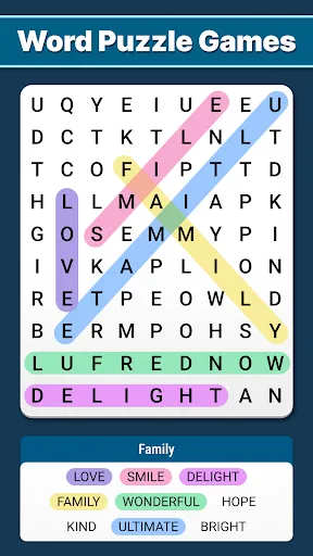 Скриншот 2 — Word Search: Word Find