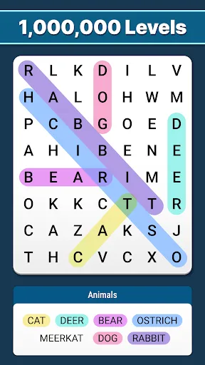 Скриншот 3 — Word Search: Word Find