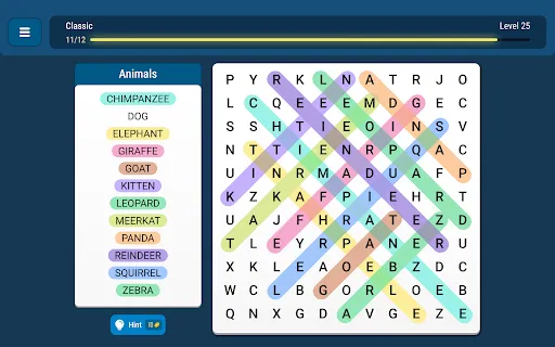 Скриншот 4 — Word Search: Word Find