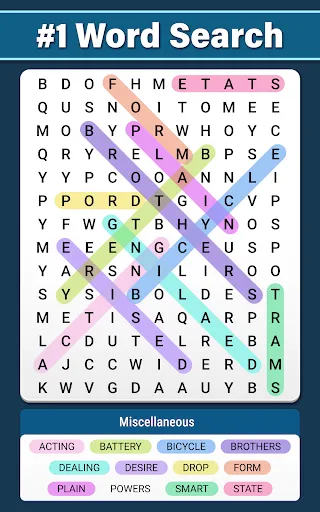 Скриншот 5 — Word Search: Word Find