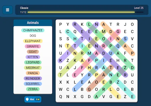 Скриншот 8 — Word Search: Word Find