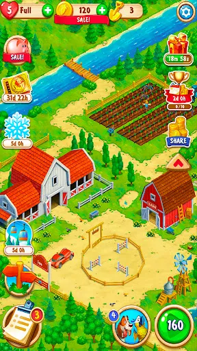 Скриншот 2 — Word Farm Adventure: Word Game