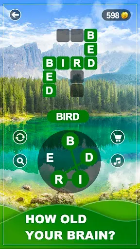 Скриншот 1 — Word Calm - Scape puzzle game