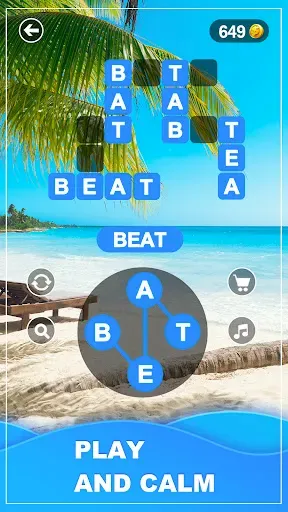 Скриншот 2 — Word Calm - Scape puzzle game