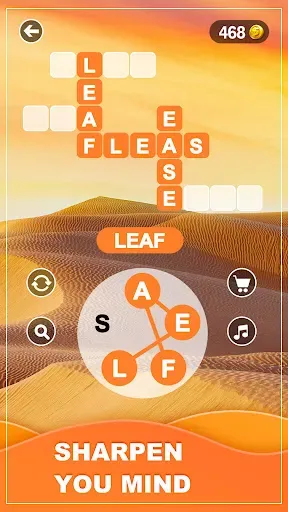 Скриншот 3 — Word Calm - Scape puzzle game