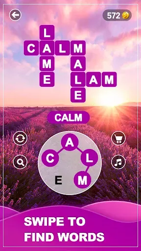 Скриншот 4 — Word Calm - Scape puzzle game