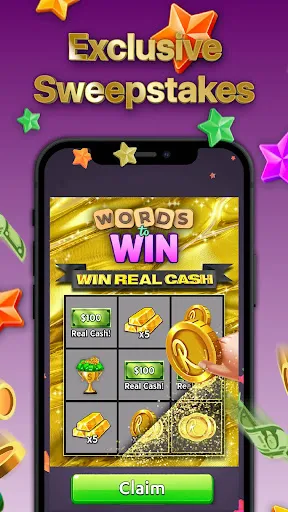 Скриншот 2 — Words to Win: Real Money Games