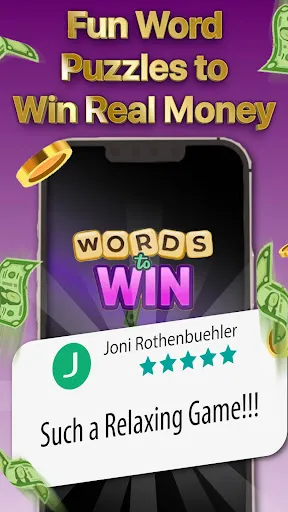 Скриншот 4 — Words to Win: Real Money Games