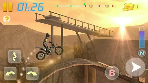 Скриншот 5 — Велосипедная Гонка 3Д - Bike