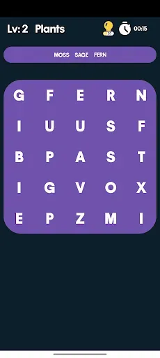 Скриншот 4 — Word Search Puzzle