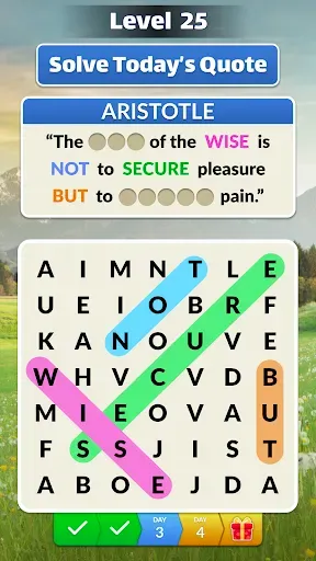Скриншот 2 — Word Search Zen