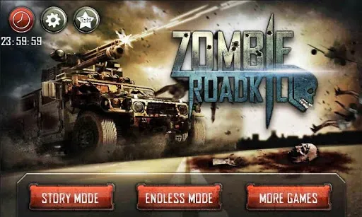 Скриншот 1 — Убийца зомби - Zombie Road 3D