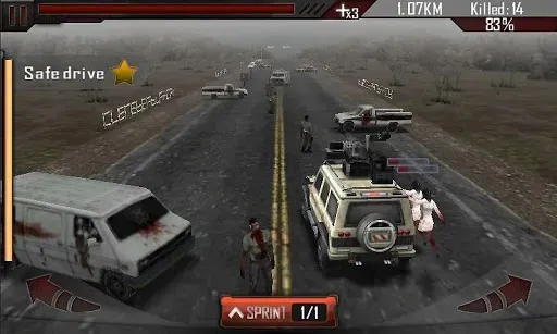 Скриншот 6 — Убийца зомби - Zombie Road 3D