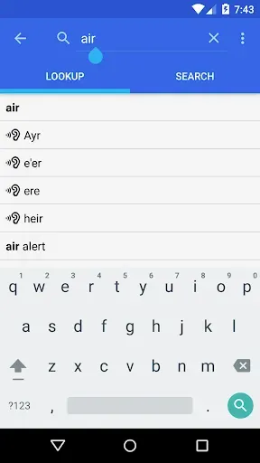 Скриншот 2 — Dictionary - WordWeb