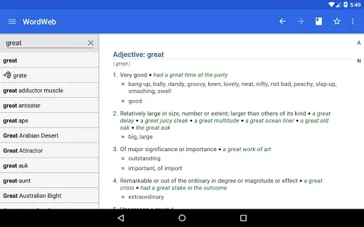 Скриншот 6 — Dictionary - WordWeb