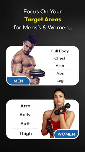 Скриншот 5 — Gym Workout & Diet Plan–30 Day