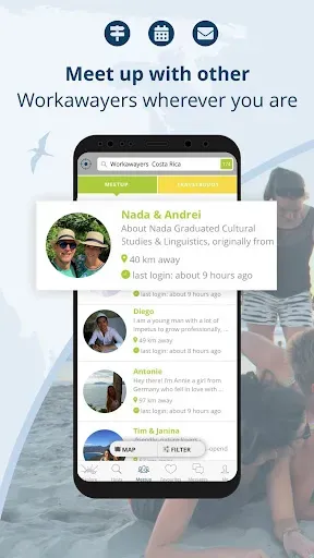 Скриншот 4 — Workaway App for Travellers