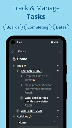 Скриншот 3 — Workflowy |Note, List, Outline