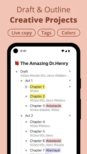 Скриншот 4 — Workflowy |Note, List, Outline
