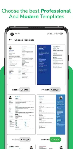Скриншот 3 — Online AI Resume CV Builder