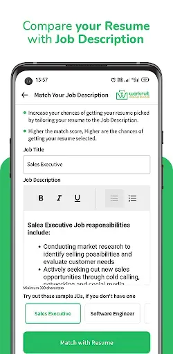 Скриншот 6 — Online AI Resume CV Builder