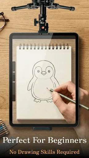 Скриншот 4 — Learn To Draw : Trace & Sketch
