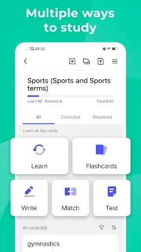 Скриншот 3 — Knowlet - Learn by flashcard