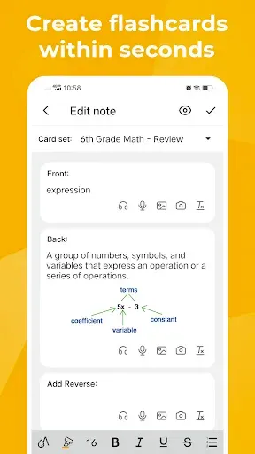 Скриншот 5 — Knowlet - Learn by flashcard