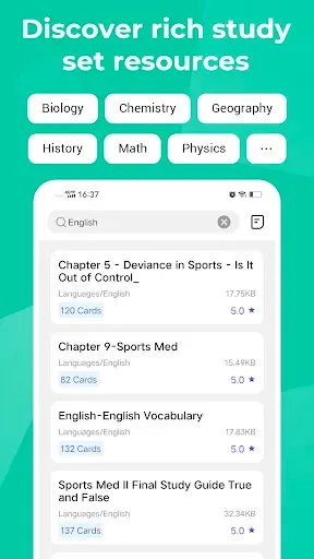 Скриншот 6 — Knowlet - Learn by flashcard
