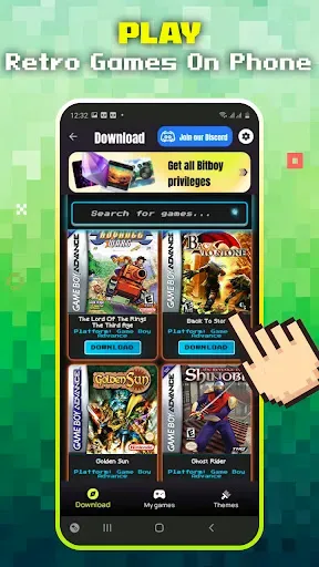 Скриншот 4 — Bitboy: Retro GBA Emulator