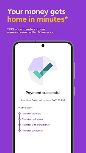 Скриншот 3 — WorldRemit: Money Transfer App
