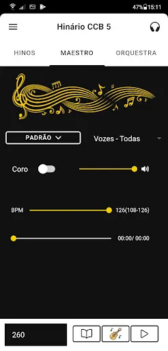 Скриншот 2 — Hinário CCB 5 + Áudio