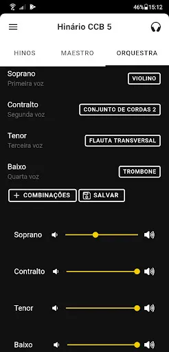 Скриншот 3 — Hinário CCB 5 + Áudio