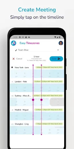 Скриншот 7 — Easy Timezones – Конвертер