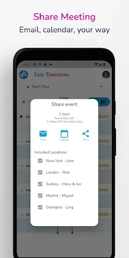 Скриншот 8 — Easy Timezones – Конвертер