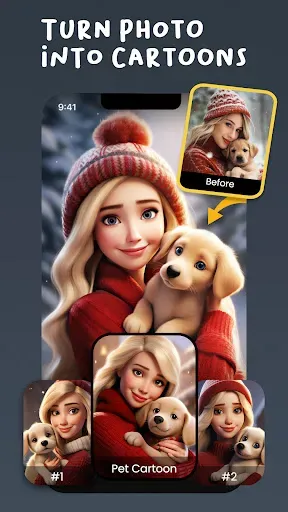 Скриншот 2 — фоторедактор Cartoon Yourself