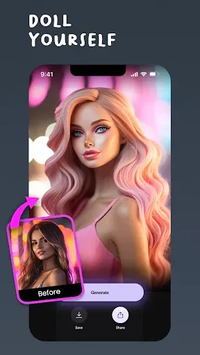 Скриншот 4 — фоторедактор Cartoon Yourself