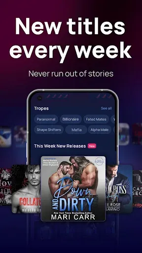 Скриншот 3 — Freewave: Romance Audiobooks